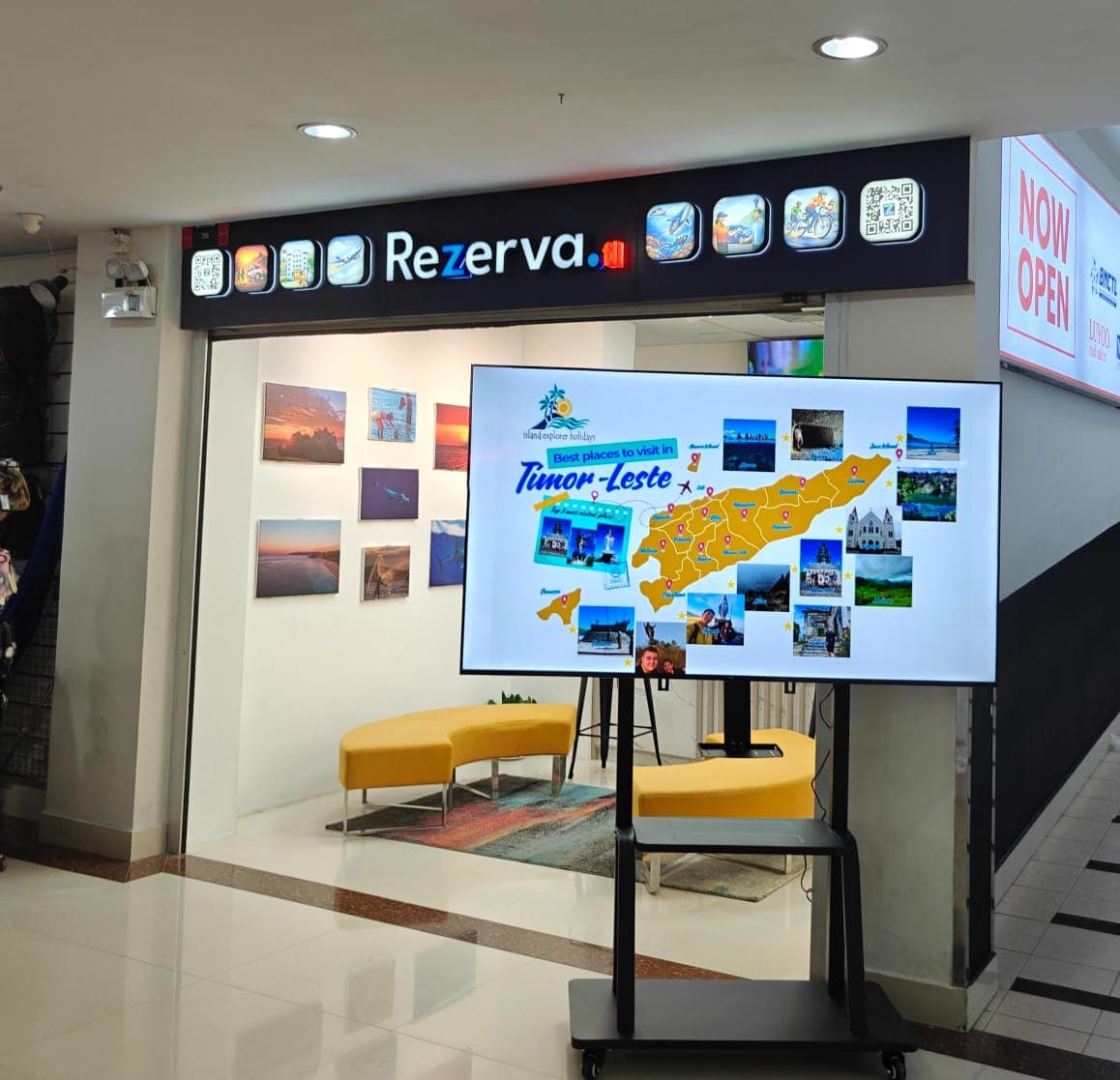 Rezerva storefront, Timor Plaza, Dili